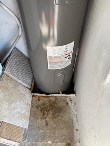 Residential water heater installation